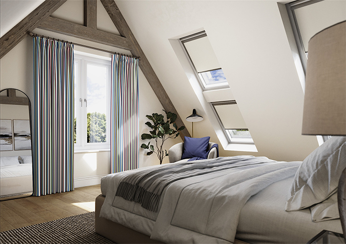 The British Stripe Co. Elizabeth, London No.1 - Made to Measure Curtains - Image 7